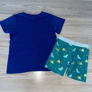 Shein Baby Boys 2-Piece Outfit – T-Shirt & Shorts – Size 4